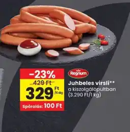Spar Regnum Juhbeles virsli ajánlat