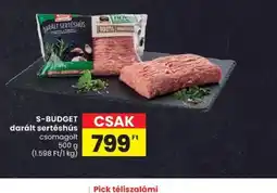 Spar S-BUDGET darált sertéshús ajánlat