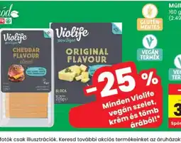 Spar Violife vegán termék ajánlat