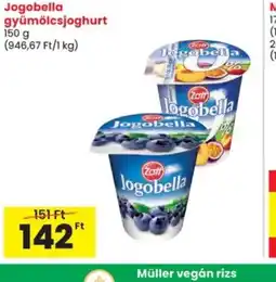 Spar Jogobella gyümölcsjoghurt ajánlat