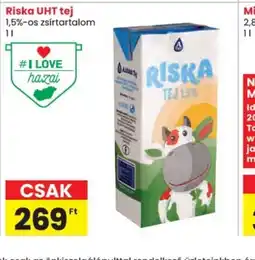 Spar Riska UHT tej ajánlat
