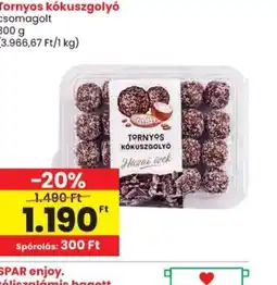 Spar Tornyos kkusztgoly ajánlat