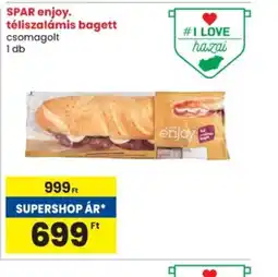 Spar SPAR enjoy. téliszalámis bagett ajánlat