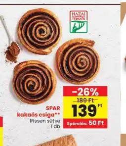 Spar SPAR kakas csiga ajánlat