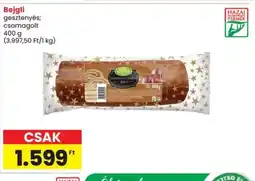 Spar Bejgli gesztenyés ajánlat