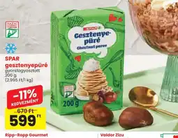 Spar SPAR gesztenyepüré ajánlat