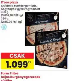 Spar D'oro pizza ajánlat