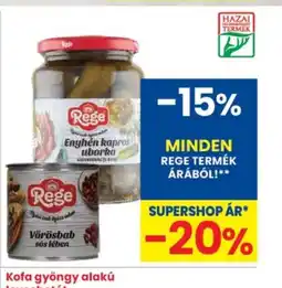 Spar REGE TERMÉKEK ajánlat