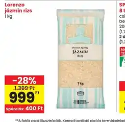 Spar Lorenzo jázmin rizs ajánlat