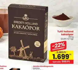 Spar Tutti eredeti holland kakapor ajánlat