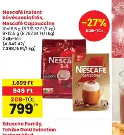 Spar NESCAFÉ instant kávé ajánlat
