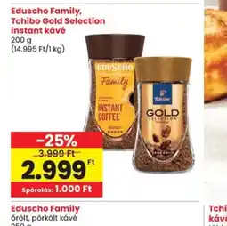 Spar Eduscho/Tchibo instant kávé ajánlat