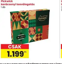 Spar Pickwick karácsonyi teaválogatás ajánlat