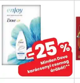Spar Dove karácsonyi csomag ajánlat