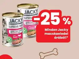 Spar JACKY macskaeledel ajánlat