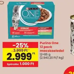 Spar Purina One macskaeledel ajánlat