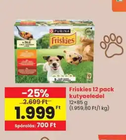 Spar Friskies 12 pack kutyaeledel ajánlat