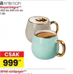 Spar AMBITION Royal bögre ajánlat