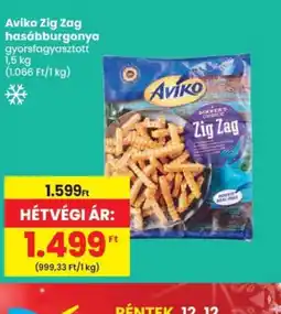 Spar Aviko Zig Zag hasábburgonya ajánlat
