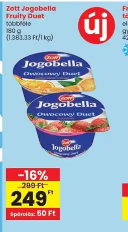 Spar Zott Jogobella Fruity Duet ajánlat