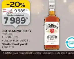Auchan JIM BEAM WHISKEY ajánlat