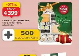 Auchan KARÁCSONYI SUSHI BOX ajánlat