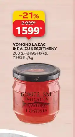 Auchan VOMOND LAZAC IKRA ÍZŰ KÉSZÍTMÉNY ajánlat