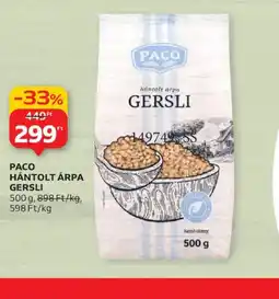Auchan PACO HÁNTOLT ÁRPA GERSLI ajánlat
