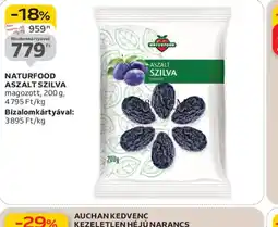 Auchan NATURFOOD ASZALT SZILVA ajánlat
