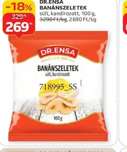 Auchan DR.ENSA BANÁNSZELETEK ajánlat