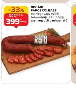 Auchan BOGÁDI PÁROS KOLBÁSZ ajánlat