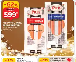 Auchan PICK VIRSLI VAGY FRANKFURTER ajánlat