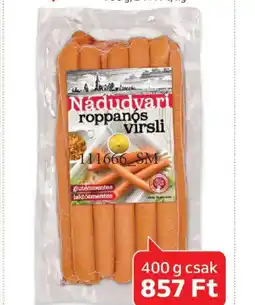 Auchan NÁDUDVARI ROPPANS SERTÉSVIRSLI ajánlat