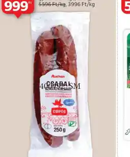Auchan AUCHAN SZÁRAZKOLBÁSZ ajánlat