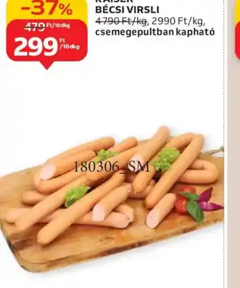 Auchan KAISER BÉCSI VIRSLI ajánlat