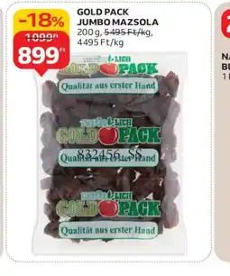 Auchan GOLD PACK JUMBO MAZSOLA ajánlat