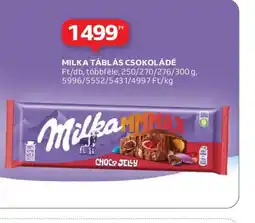 Auchan MILKA TÁBLÁS CSOKOLÁDÉ ajánlat