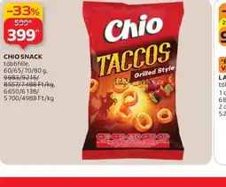 Auchan CHIO SNACK TACCOS ajánlat