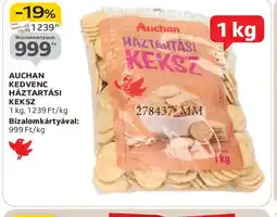 Auchan AUCHAN HÁZTARTÁSI KEKSZ ajánlat