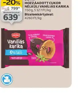 Auchan DETKI VANÍLIÁS KARIKA ajánlat
