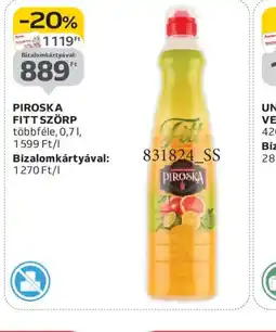 Auchan PIROSKA FITT SZÖRP ajánlat