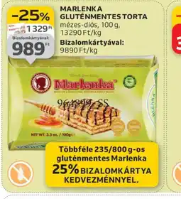 Auchan MARLENKA GLUTÉNMENTES TORTA ajánlat