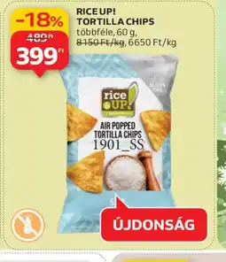 Auchan RICE UP! TORTILLA CHIPS ajánlat