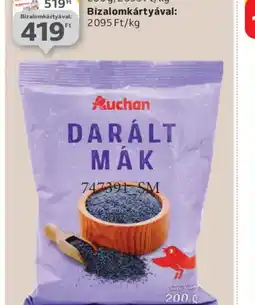 Auchan AUCHAN DARÁLT MÁK ajánlat