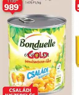 Auchan BONDUELLE CSALÁDI KUKORICAKONZERV ajánlat