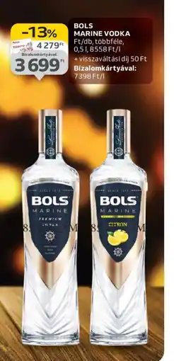 Auchan BOLS MARINE VODKA ajánlat