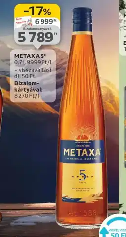 Auchan METAXA 5 ajánlat