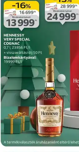 Auchan HENNESSY VERY SPECIAL COGNAC ajánlat