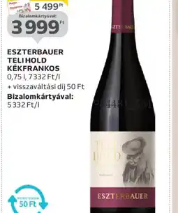 Auchan ESZTERBAUER TELI HOLD KÉKFRANKOS ajánlat
