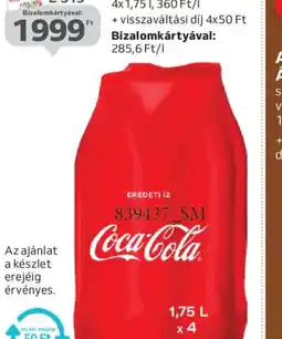 Auchan COCA-COLA SZÉNSAVAS ÜDÍTŐITAL ajánlat